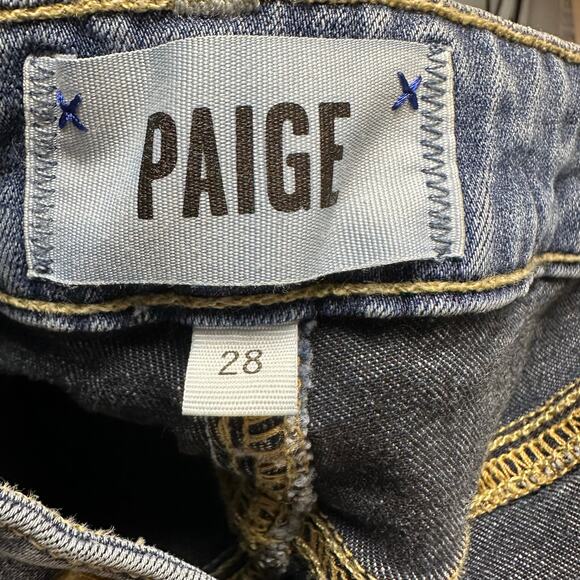 PAIGE Verdugo Ultra Skinny Jeans Women’s 28 High Rise Medium Wash Denim - Picture 4 of 13